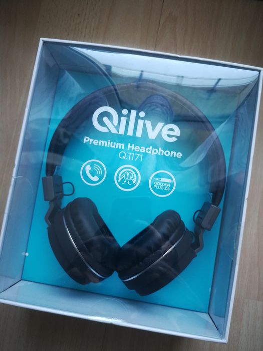 Słuchawki przewodowe Qilive / nowe / zamknięte