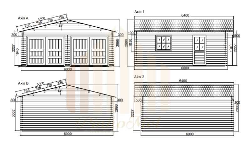 PINHOMEL15 - 6x6m, 44mm