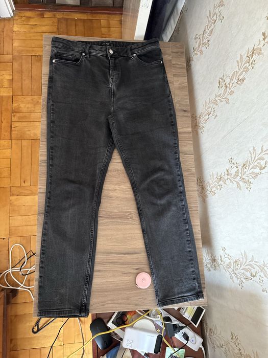 Джинси f&f skinny темно-сірі розмір eur 42/uk 14