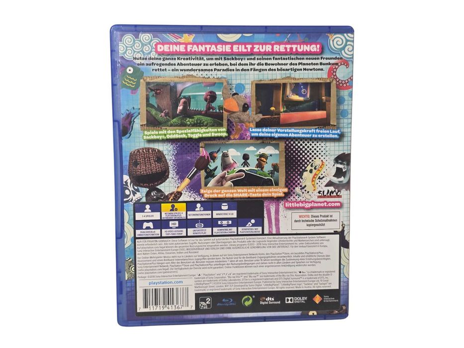 Gra Ps4 Little Big Planet 3