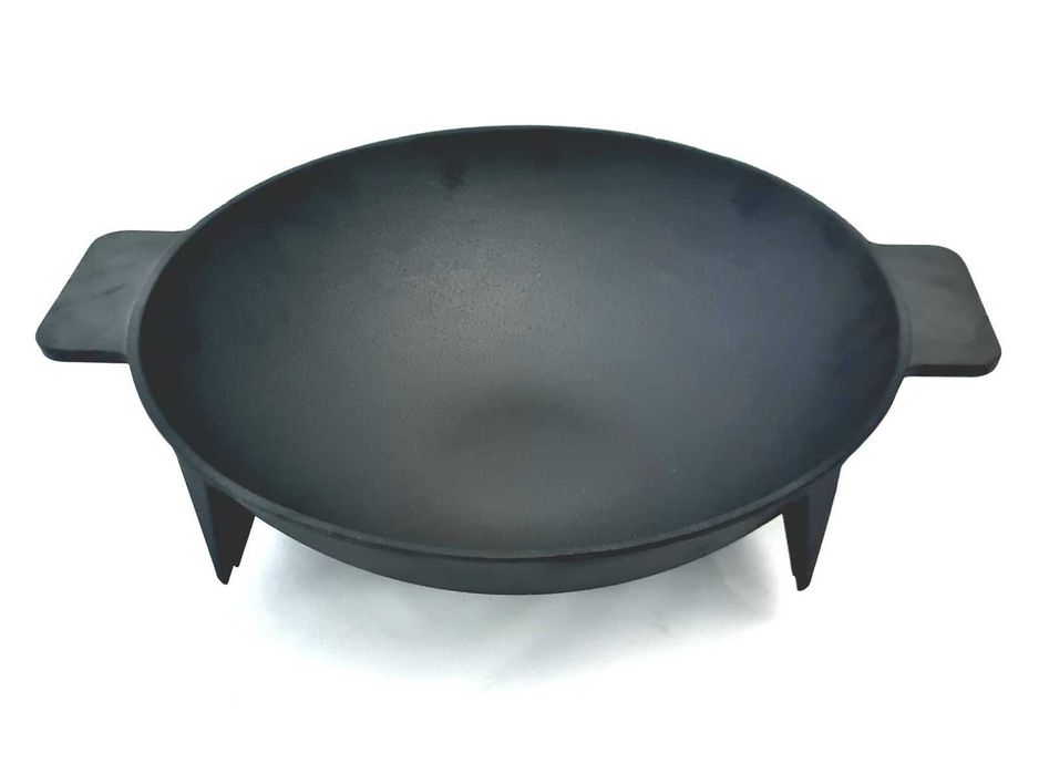 Wok ВОГ ВОК чавун сковорідка пательня чугун сковорода 8856 гриля Weber Gourmet BBQ System GBS с ручками з ручками глубокая глибока чугунная чавунна