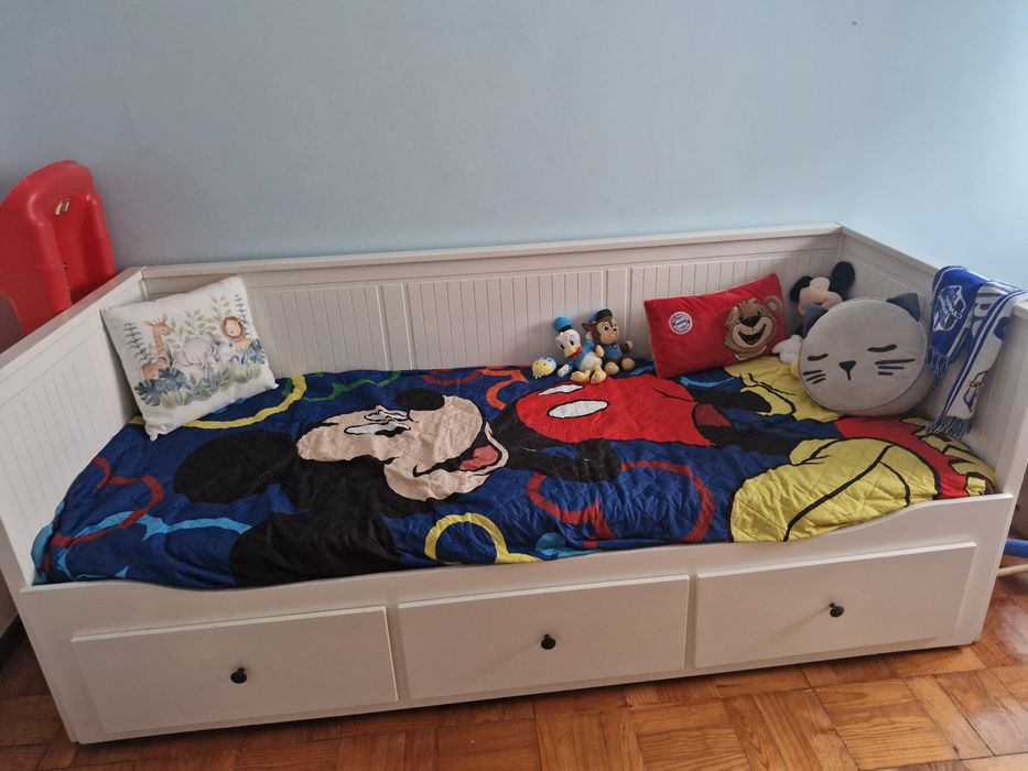 Cama de solteiro que vira cama de casal