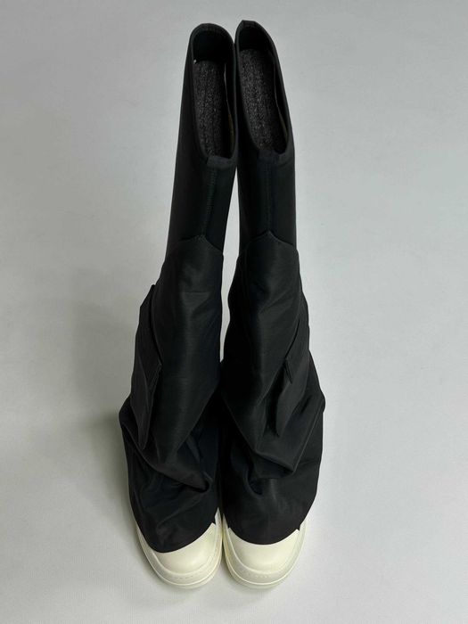 Кеди Rick Owens DRKSHDW Cargo Fetish Sneakers Black Milk чорні