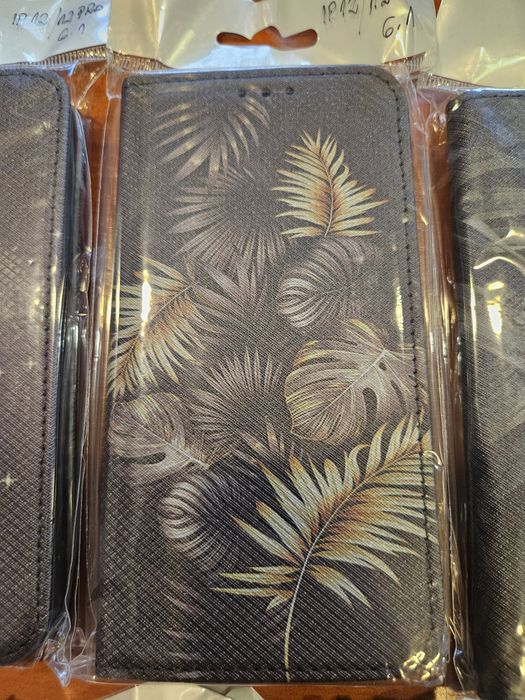 Etui zamykane pokrowiec futerał case do Apple Iphone 12 / 12 pro