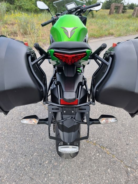 Багажники (Гофри) на kawasaki Ninja