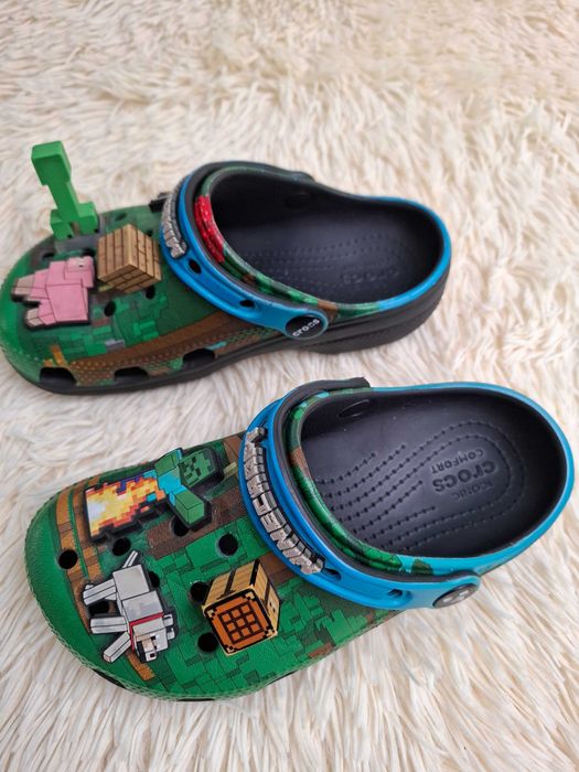 Детские Crocs minecraft р. С 12