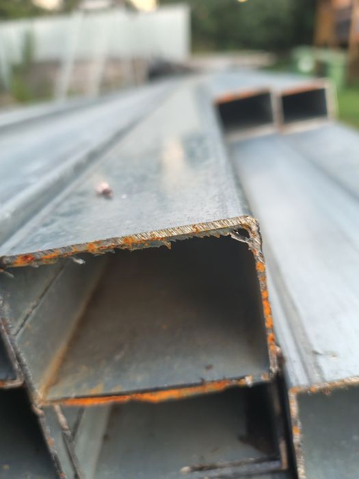 Profil 60x40 długość 2.3m. ocynkowane słupki ogrodzeniowe