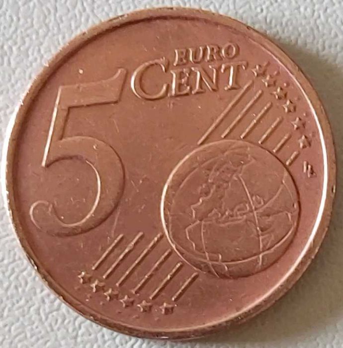 5 Cêntimos de 2002 de Portugal