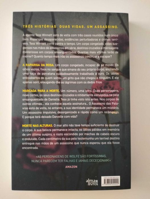 Livro "A Rapariga da Rosa" - Leslie Wolfe