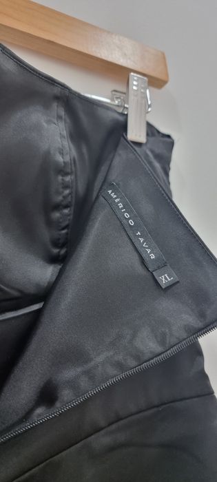 Vestido de cerimónia Preto - Américo Tavar