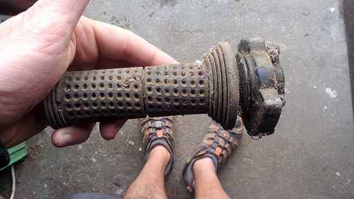 Acelarador de mota antiga