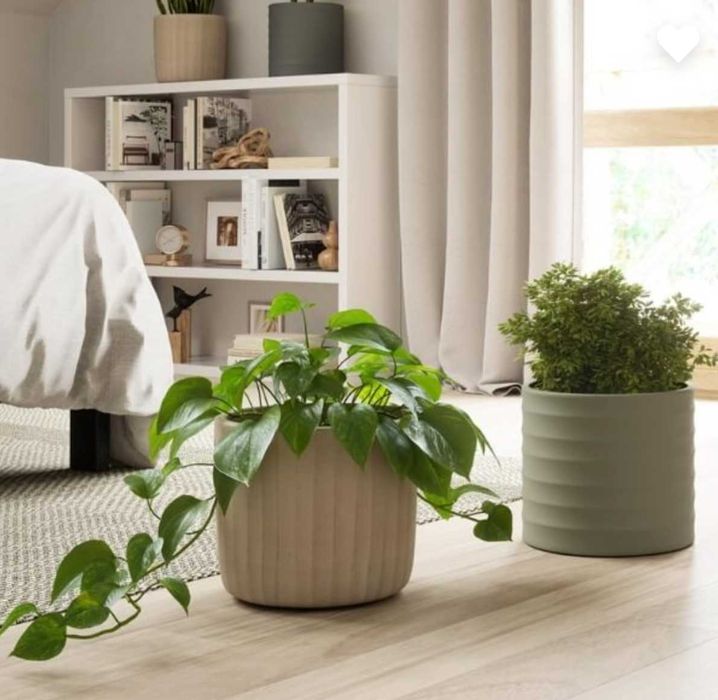 Vasos novos de 26 cm terracota