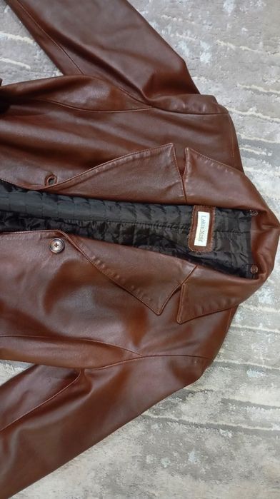 Sobretudo em pele genuína L'altra Moda