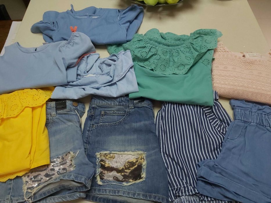 Calções novos para menina tamanho 11-12 anos apenas 4€ cada peça