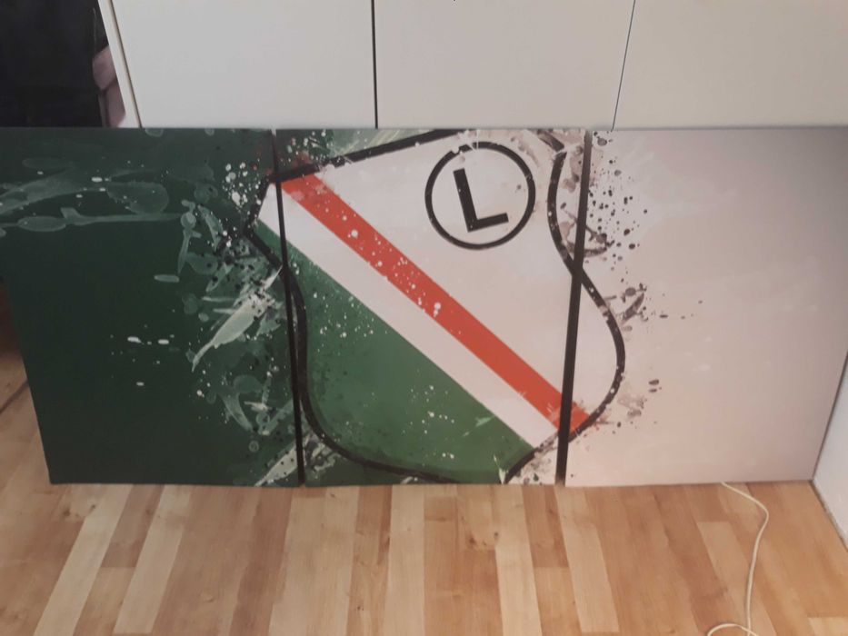 Obraz Legia Warszawa Herb 70x100cm