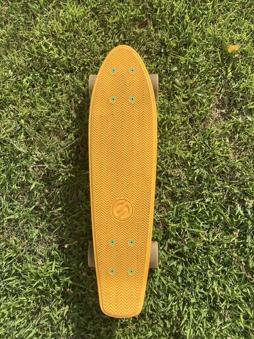 Penny Board/ mini skate amarelo da Oxelo
