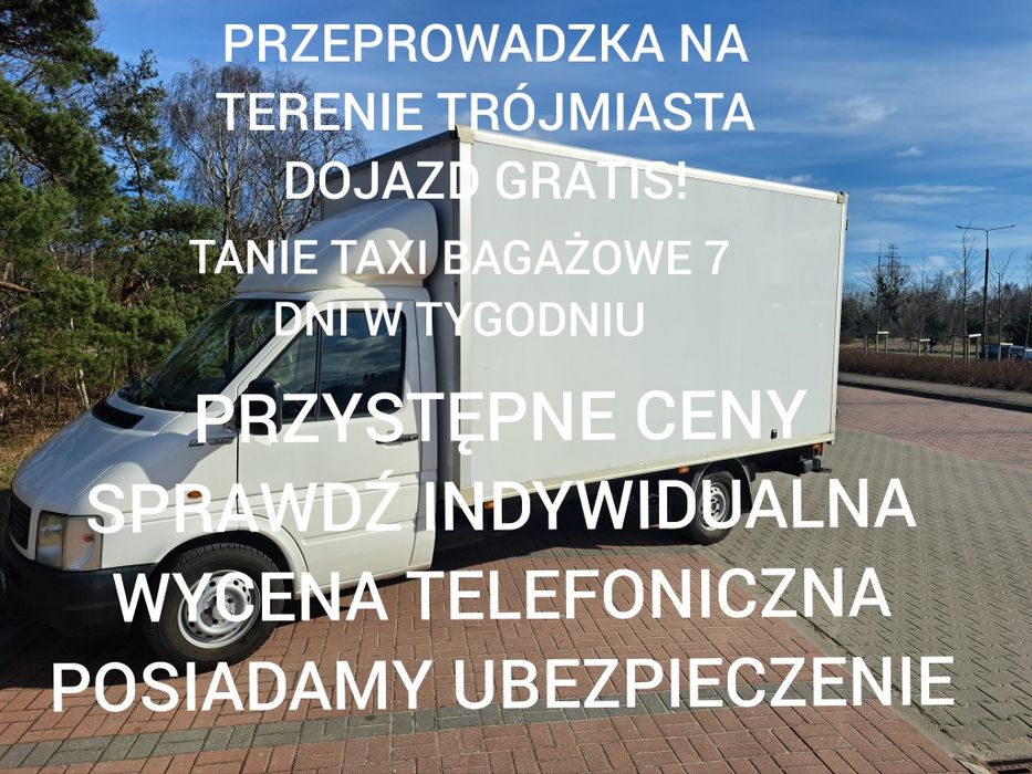 Tanio Solidnie Przeprowadzki Transport Tanie Taxi Bagażowe Załadunek