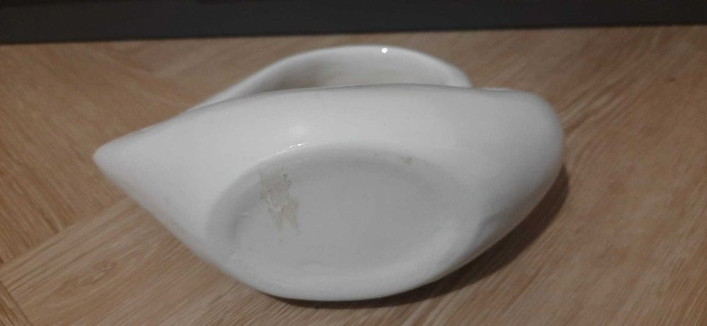 Ceramiczny Koszyczek / Osłonka Łabędź / Lawenda / Styl Prowansalski