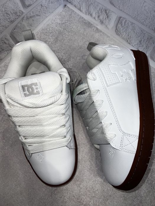Кросівки DC shoes 39 ус. 25 Court Graffik кроссовки біліgum