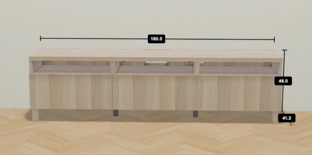 IKEA bestå ława tv
