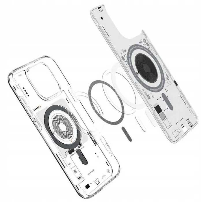Etui do iPhone 16 Pro Max 6.9, Spigen Ultra Hybrid Mag do MagSafe, mocny case cover