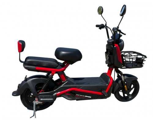 Електровелосипед Oscar Saige CR-1 400Вт, 48V/26Ah Графен Білий, червоний.