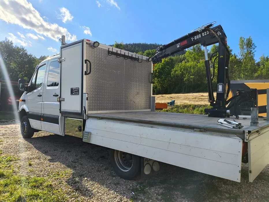 Mercedes Sprinter 519 CDI 4x4 Hiab HDS
