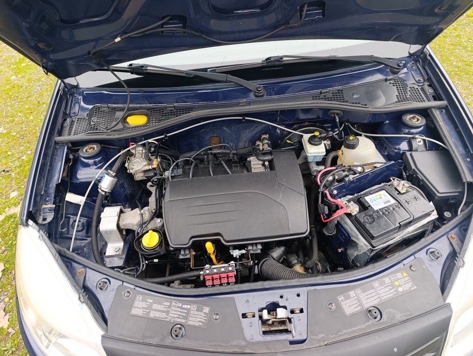 Dacia sandero 2012 газ бенз ГБО 1.2