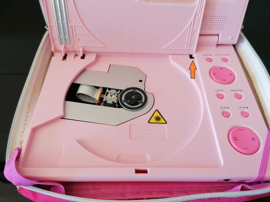 DVD portátil Hello Kitty