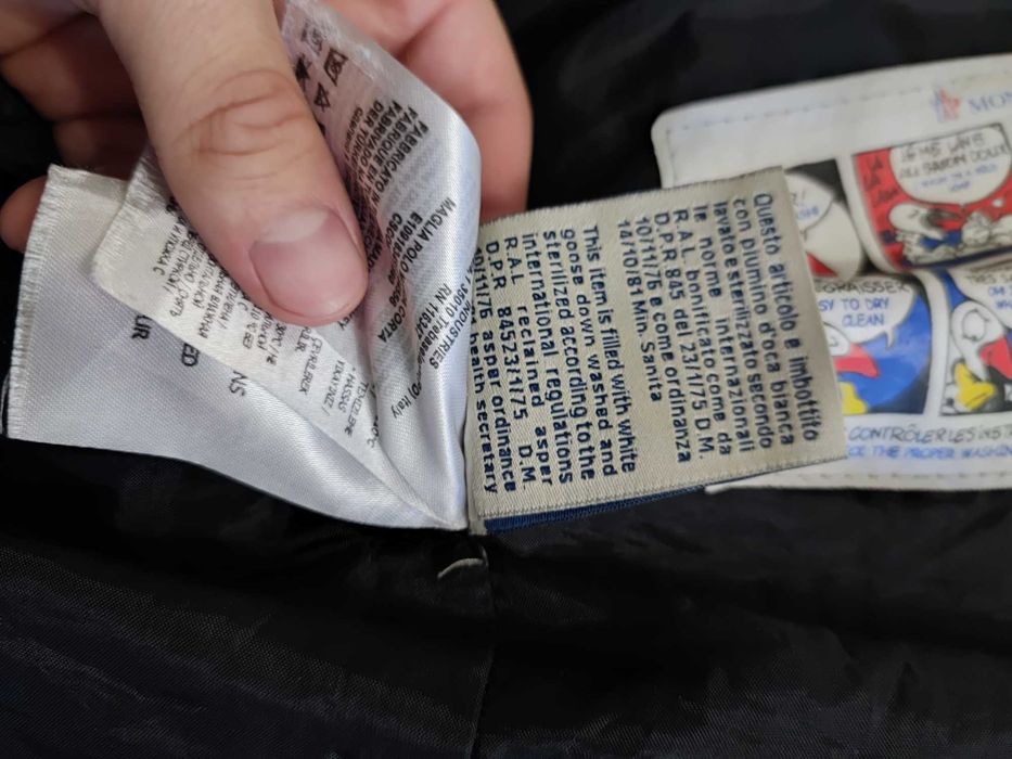 Мужской пуховик Moncler