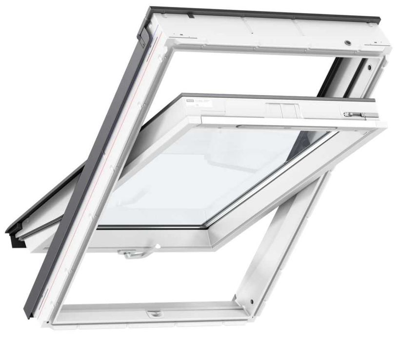 Okno dachowe VELUX GLU 0061B 78x118+kołnierz EDW 2000 "ciepły montaż"