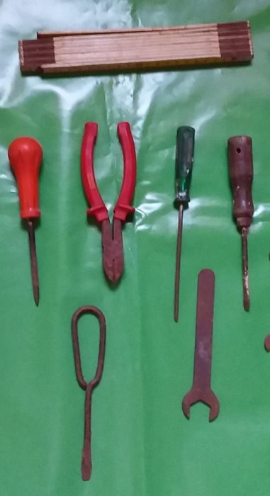 Tools approximately 50 years old.64584629153795121
