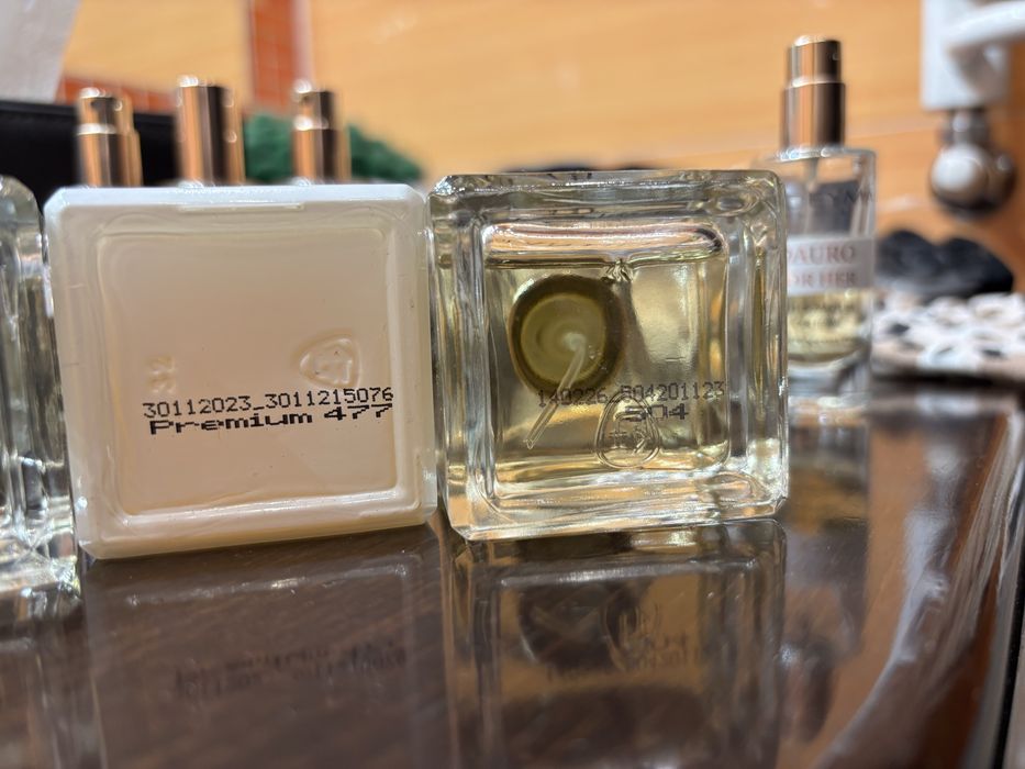 Perfum: 6x Yodeyma i 4 x Glantier