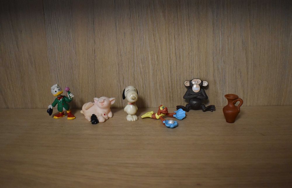 6 Figuras policromáticas - (Lote 2)