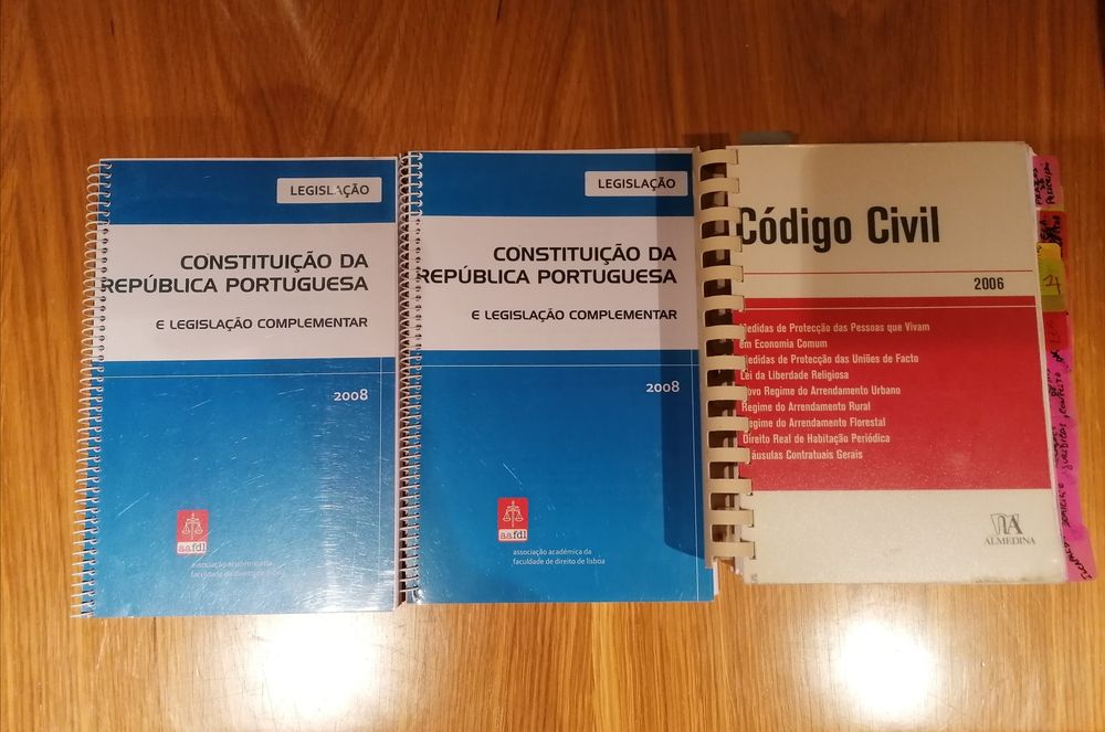 Livros de Direito Pouco ou Nada Usados