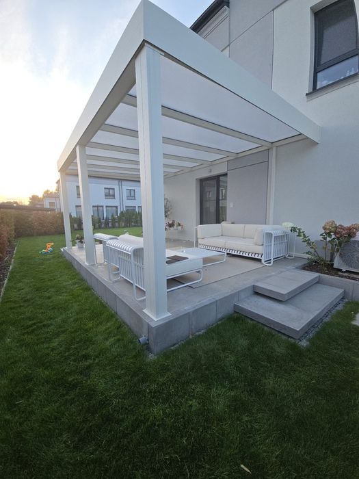 Zadaszenia tarasu. Ogrody zimowe. Wiaty garażowe.