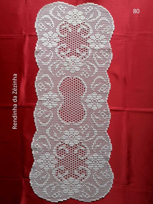 Centro mesa em crochê artesanal Novo