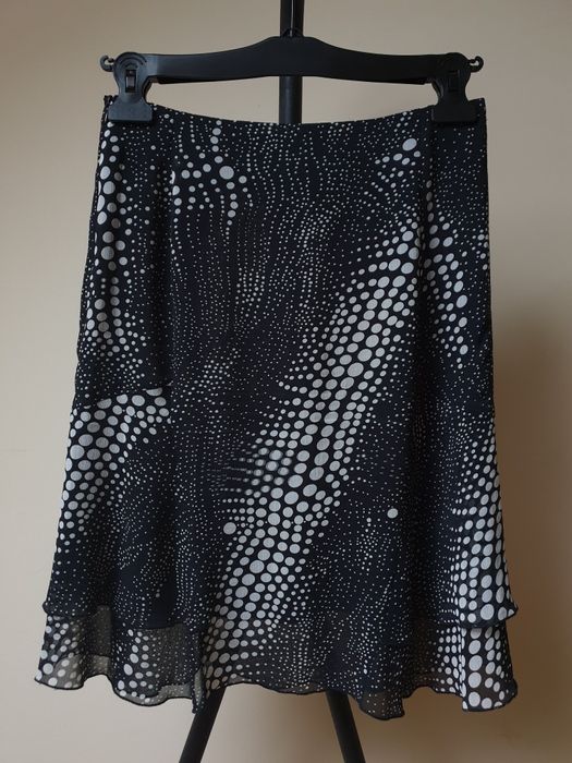 Spódniczka szyfonowa we wzór