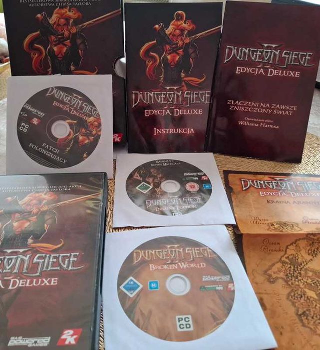 Dungeon Siege II– Edycja Deluxe + Broken World. Kolekcjonerski zestaw