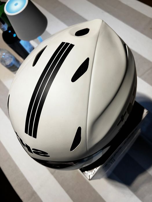 Аэрошлем SH+ с визором для велоспорта Оригинал,одевался 1 раз