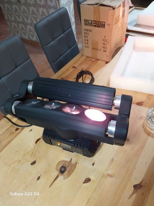 Led moving head aranha