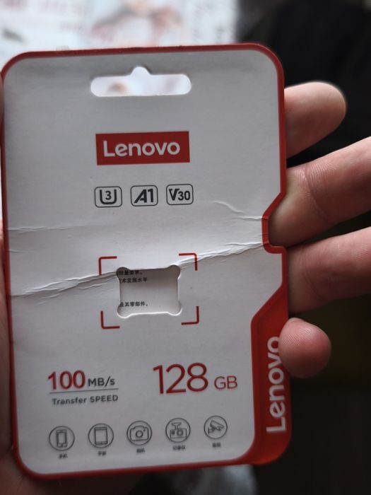 Карта памяти Lenovo оригинал 128gb