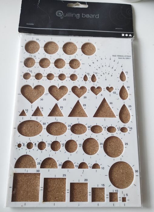 Nowa Quilling deska do quillingu 36 kształtów