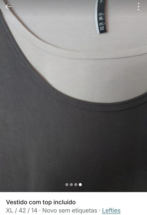 Vestido comprido com top venda separada