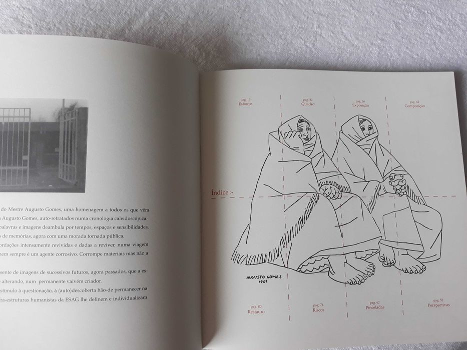 Livro "Auto Retrato da Escola Secundária Augusto Gomes"
