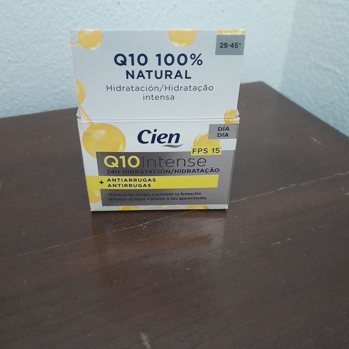 Creme Cien de dia antirrugas Q10 intensive  24h de hidratação