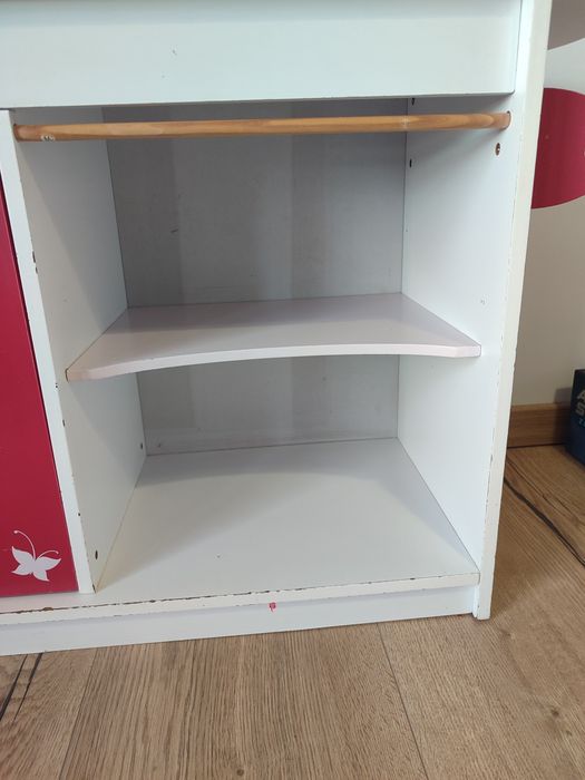 Duża kuchnia drewniana dla dzieci 112x31x106