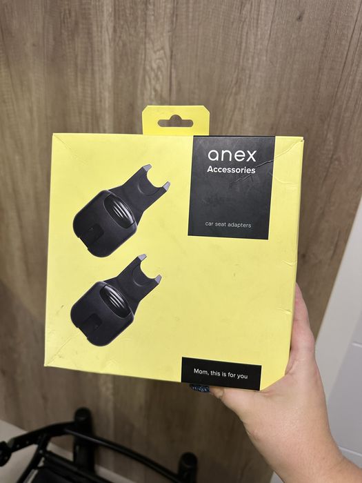 Коляска Anex M-Type 3в1 (Анекс М-Тайп), темно-синя, повний комплект