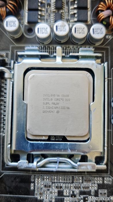 ASUS P5N-E SLI + Core 2 Duo E8600 + 4GB DDR2 – zestaw retro gaming LGA775”