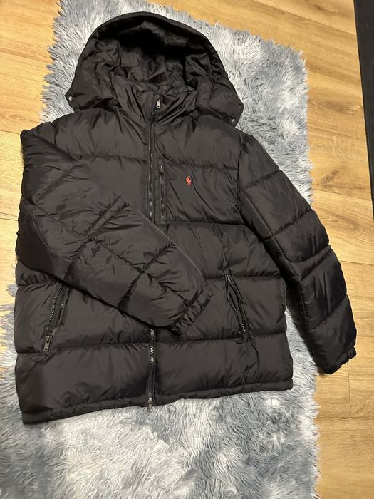 Czarne kurtka Ralph Lauren